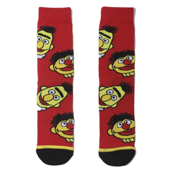Wholesale Men'S Cartoon Socks Cotton Medium Tube Tide Socks Sesame Street Cute Women Ins Socks-5Prs - Image 6