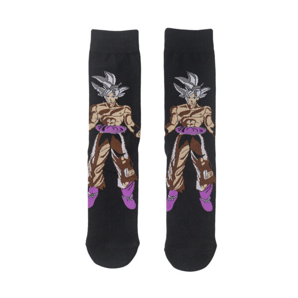 Men'S Dragon Ball Socks Animation Movie Medium Tube Cotton Socks Cartoon Women'S Stockings Men'S Socks Trend Cotton Socks-5Prs - Image 8