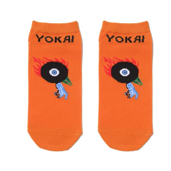 Male Japanese Monster Animation Socks Female Cotton Monster Story Sock Cartoon Personality Trend Boat Socks-5Prs - Image 9