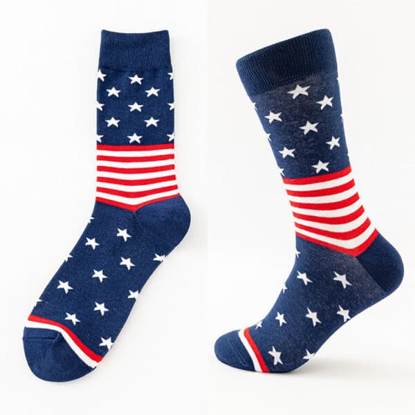 Men'S Socks Large Size Stockings Large Cotton Socks Large Medium Tube Sports Socks-5Prs - Image 8