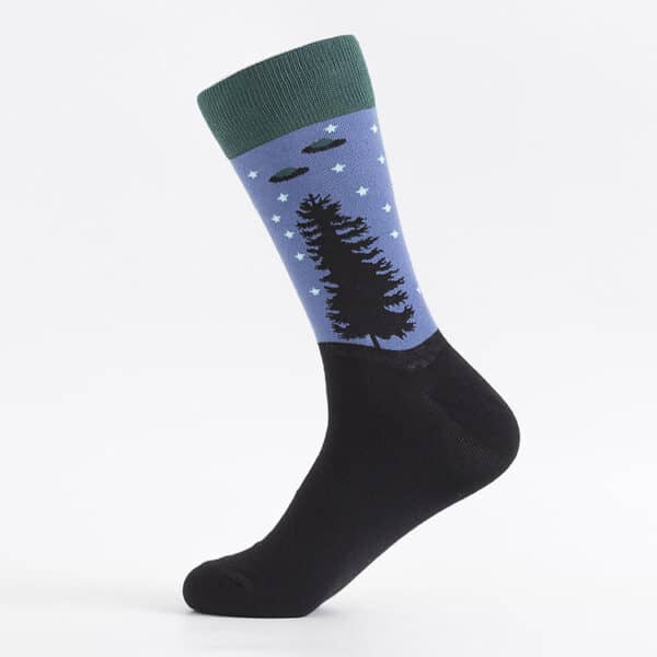 Men'S Socks Large Size Stockings Large Cotton Socks Large Medium Tube Sports Socks-5Prs - Image 12