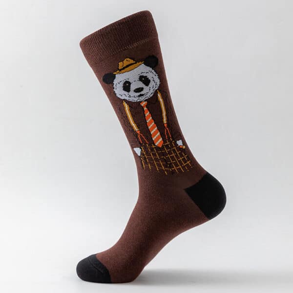 Men'S Socks Large Size Stockings Large Cotton Socks Large Medium Tube Sports Socks-5Prs - Image 28