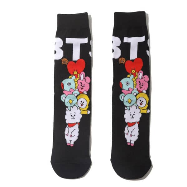 Men'S Wholesale Trendy Socks Female Animation Cartoon Cotton Socks Comic Male Medium Tube Pirate Socks-5Prs - Image 16