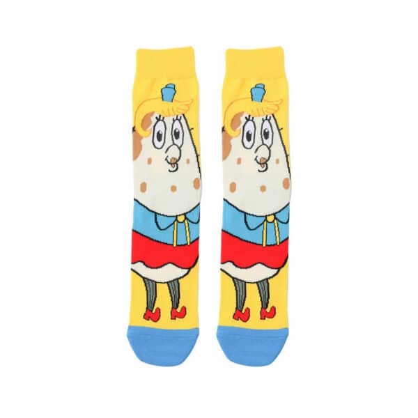 Tide Socks Cotton Cute Animation Socks Cartoon Men'S Flower Socks Medium Tube Socks Women'S Stockings-5Prs - Image 12