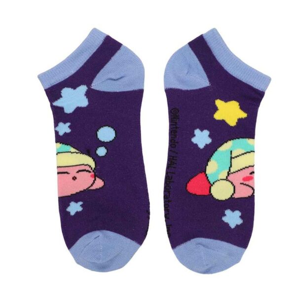 Female Wholesale Male Star Kirby Tide Socks Manufacturer Socks Cartoon Four Seasons Boat Socks Cute Cotton Short Socks-5Prs - Image 8