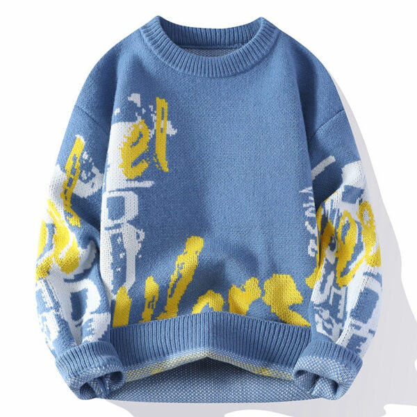 Popular Men'S Autumn And Winter 2024 New Semi-Turtleneck Sweater Men'S Thickened Top - Image 4