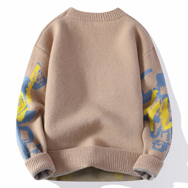 Popular Men'S Autumn And Winter 2024 New Semi-Turtleneck Sweater Men'S Thickened Top - Image 5