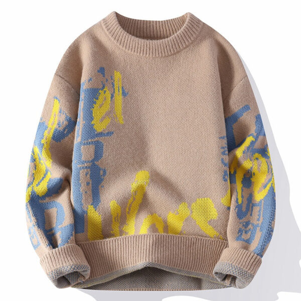 Popular Men'S Autumn And Winter 2024 New Semi-Turtleneck Sweater Men'S Thickened Top - Image 8