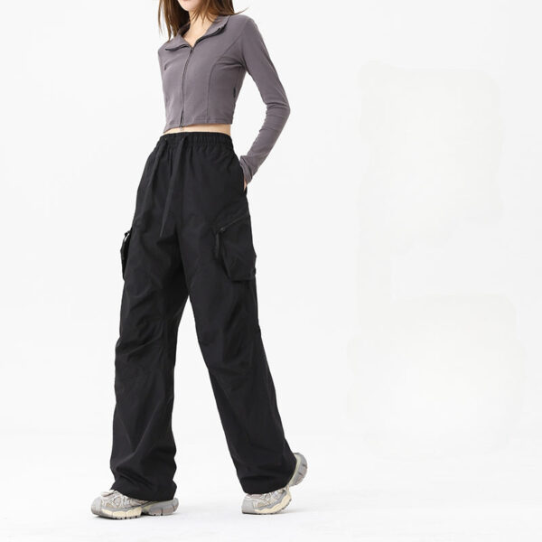 New Spring Paratrooper Pants Casual Pants Men'S And Women'S Same Versatile Trendy Brand Loose - Image 2