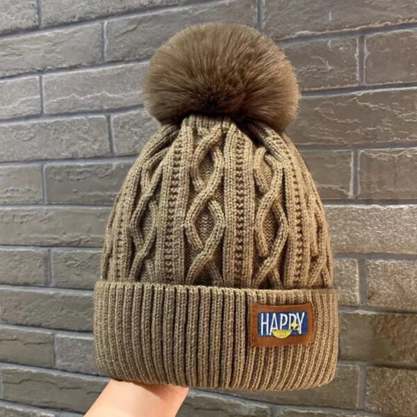 Fair Island Style Knitted Hat Children'S Retro Dual-Purpose Bag Hat Warm Wool Hat Ear Protection Street Style - Image 36