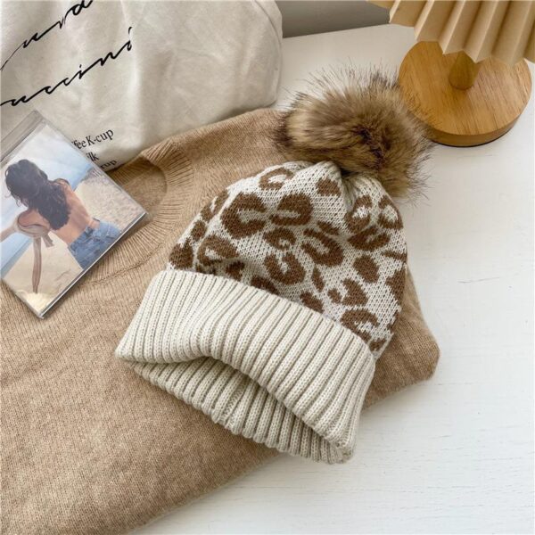 Fair Island Style Knitted Hat Children'S Retro Dual-Purpose Bag Hat Warm Wool Hat Ear Protection Street Style - Image 25