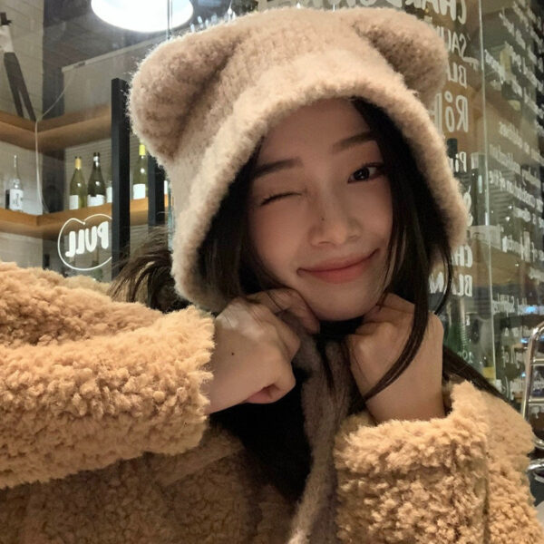 Fair Island Style Knitted Hat Children'S Retro Dual-Purpose Bag Hat Warm Wool Hat Ear Protection Street Style - Image 19