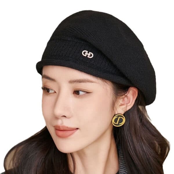 Women'S Autumn And Winter Fashion Versatile Wool Knitted Hat Comfortable And Warm Stack Hat Batch - Image 5