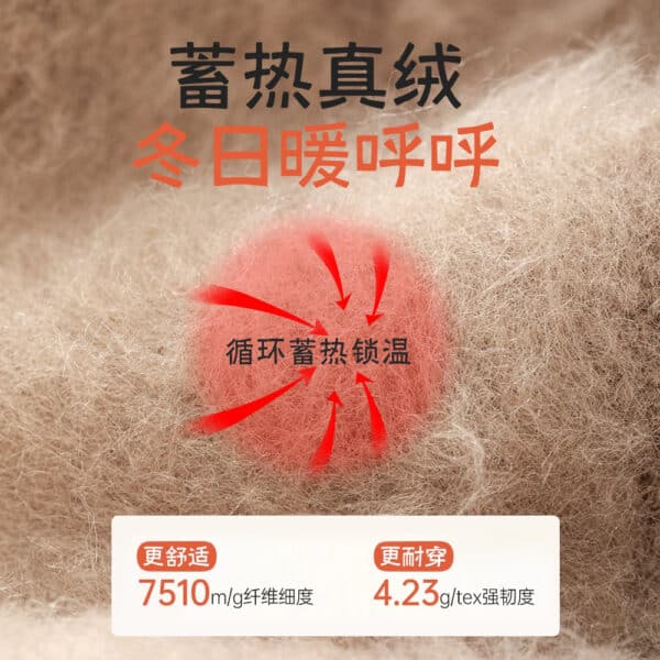 2 Prs-Heat Storage High Tube Socks Men'S Piled And Thickened Warm Medium Tube Sweat-Absorbing And Breathable Stockings - Image 2