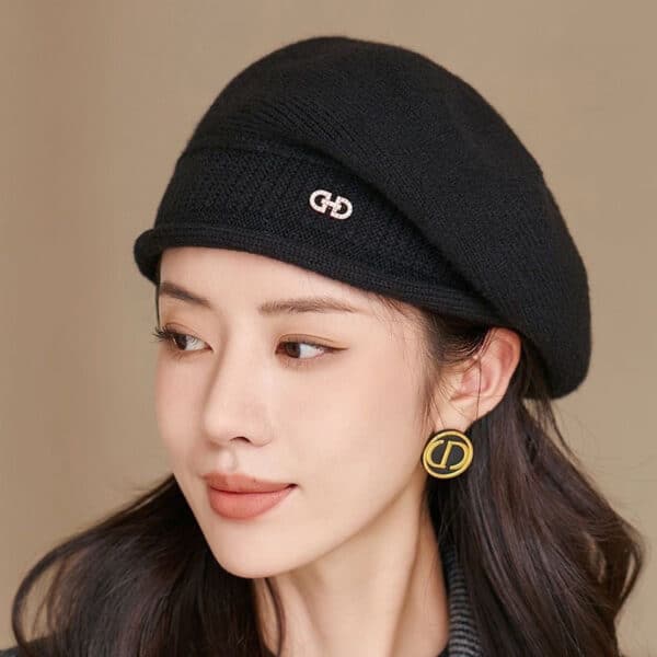 Women'S Autumn And Winter Fashion Versatile Wool Knitted Hat Comfortable And Warm Stack Hat Batch - Image 7