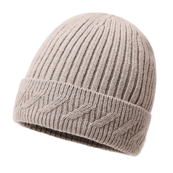 Men'S Knitted Hat Winter Travel Warm Pullover Hat Outdoor Sports Youth Solid Color Simple Hat - Image 15