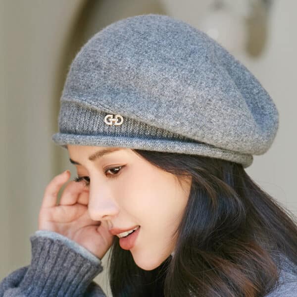 Women'S Autumn And Winter Fashion Versatile Wool Knitted Hat Comfortable And Warm Stack Hat Batch - Image 4
