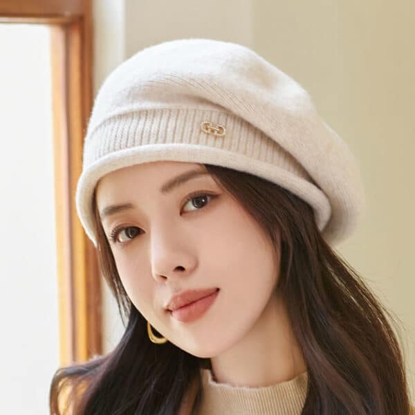 Women'S Autumn And Winter Fashion Versatile Wool Knitted Hat Comfortable And Warm Stack Hat Batch - Image 6