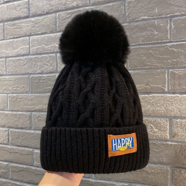Fair Island Style Knitted Hat Children'S Retro Dual-Purpose Bag Hat Warm Wool Hat Ear Protection Street Style - Image 39
