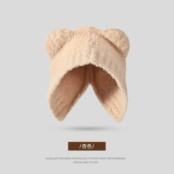 Fair Island Style Knitted Hat Children'S Retro Dual-Purpose Bag Hat Warm Wool Hat Ear Protection Street Style - Image 18