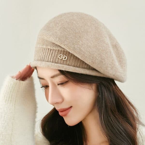 Women'S Autumn And Winter Fashion Versatile Wool Knitted Hat Comfortable And Warm Stack Hat Batch - Image 3