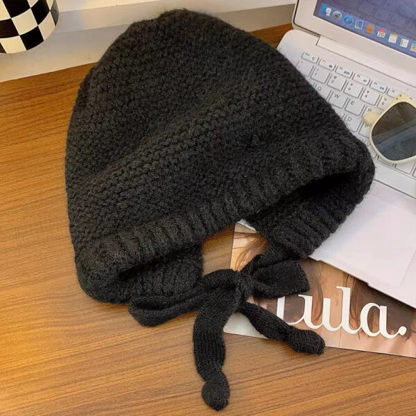 Fair Island Style Knitted Hat Children'S Retro Dual-Purpose Bag Hat Warm Wool Hat Ear Protection Street Style - Image 11