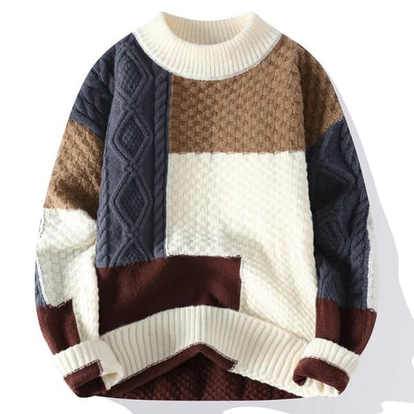 Men'S Sweater Autumn And Winter New Men'S Knitted Sweater Casual Men'S Warm Outdoor Boys Loose Men'S Clothes - Image 6