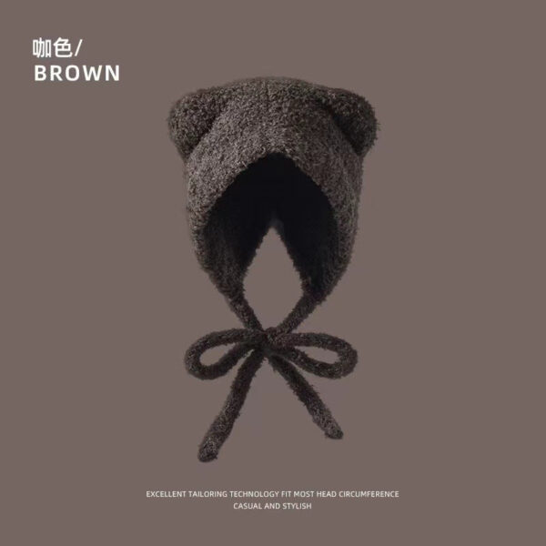 Fair Island Style Knitted Hat Children'S Retro Dual-Purpose Bag Hat Warm Wool Hat Ear Protection Street Style - Image 23