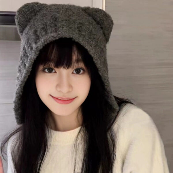 Fair Island Style Knitted Hat Children'S Retro Dual-Purpose Bag Hat Warm Wool Hat Ear Protection Street Style - Image 15