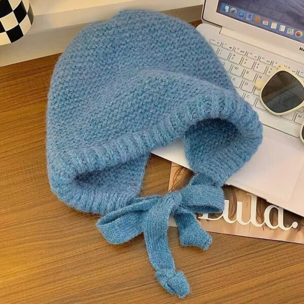 Fair Island Style Knitted Hat Children'S Retro Dual-Purpose Bag Hat Warm Wool Hat Ear Protection Street Style - Image 10