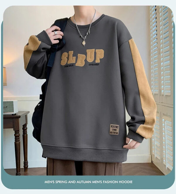 Large Size Design Sense Sweater Hoodie Men - Image 5