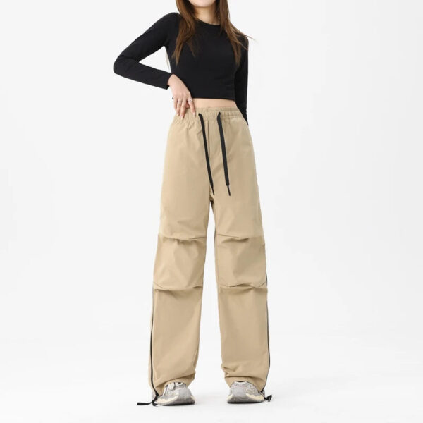 New Spring Paratrooper Pants Casual Pants Men And Women The Same Versatile Trendy Brand Loose - Image 2