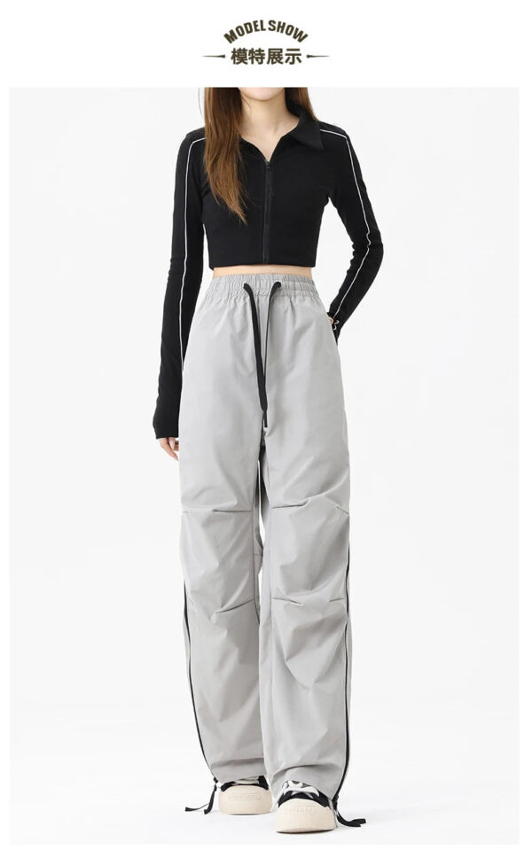 New Spring Paratrooper Pants Casual Pants Men And Women The Same Versatile Trendy Brand Loose - Image 6